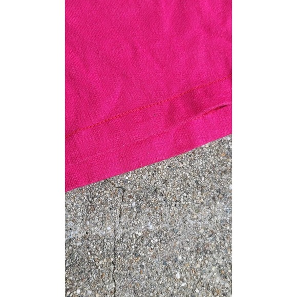 Vtg 80s Bahamas Crop Top Single Stitch T-shirt - Picture 5 of 7